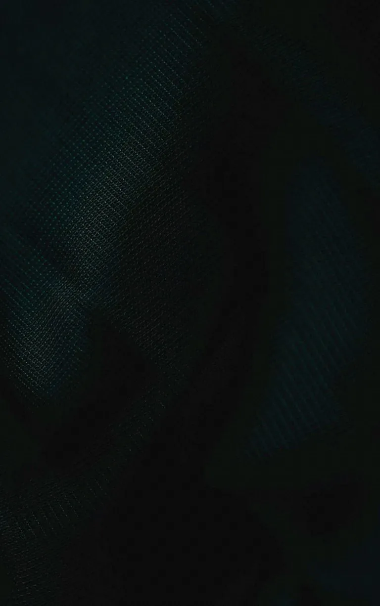 Close-up of dark ribbed fabric